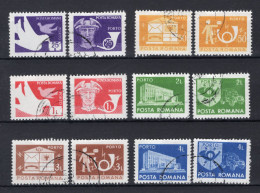 ROEMENIE Yt. T139/144° Gestempeld Portzegel 1982 - Postage Due