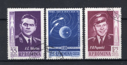 ROEMENIE Yt. PA157/159° Gestempeld Luchtpost 1962 - Used Stamps