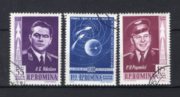 ROEMENIE Yt. PA157/159° Gestempeld Luchtpost 1962 - Used Stamps
