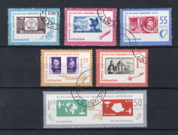 ROEMENIE Yt. PA178/183° Gestempeld Luchtpost 1963 - Used Stamps