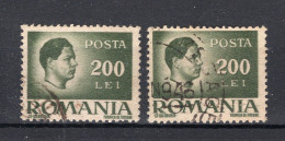 ROEMENIE Yt. 807° Gestempeld 1945-1946 - Used Stamps