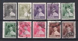 ROEMENIE Yt. 336/341° Gestempeld 1928-1929 - Used Stamps
