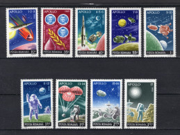 ROEMENIE Yt. 2729/2737 MH 1973 - Unused Stamps