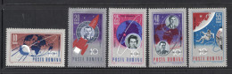 ROEMENIE Yt. 2273/2277 MH 1967 - Unused Stamps