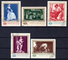 ROEMENIE Yt. 2286/2290° Gestempeld 1967 - Used Stamps