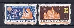 ROEMENIE Yt. 2065/2066° Gestempeld 1964 - Used Stamps