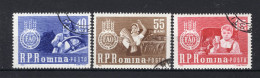 ROEMENIE Yt. 1897/1899° Gestempeld 1963 - Usati