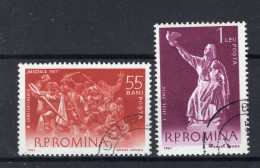 ROEMENIE Yt. 1765/1766° Gestempeld 1961 - Usado