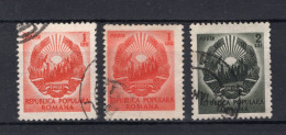 ROEMENIE Yt. 1099/1100° Gestempeld 1950 - Used Stamps