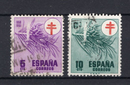 SPANJE Yt. 808/809° Gestempeld 1950 - Used Stamps