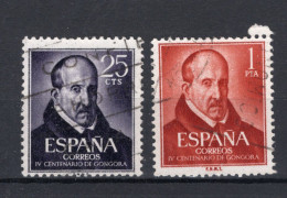 SPANJE Yt. 1042/1043° Gestempeld 1961 - Used Stamps