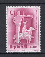 SAN MARINO Yt. 587 MH 1963 - Nuevos
