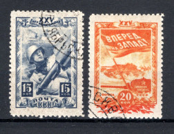 RUSLAND Yt. 919/920° Gestempeld 1943-1944 - Used Stamps