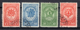 RUSLAND Yt. 895/898° Gestempeld 1943-1944 - Usados