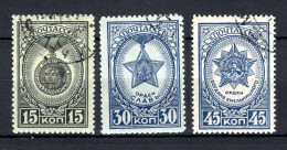 RUSLAND Yt. 947/949° Gestempeld 1945 - Used Stamps