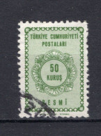 TURKIJE Yt. S91° Gestempeld Dienstzegel 1964 - Francobolli Di Servizio