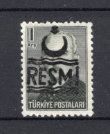 TURKIJE Yt. S39 MNH Dienstzegel 1956-1957 - Dienstzegels