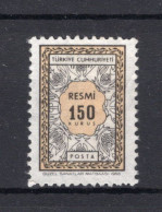 TURKIJE Yt. S109° Gestempeld Dienstzegel 1968 - Dienstmarken