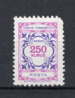 TURKIJE Yt. S124° Gestempeld Dienstzegel 1971 - Francobolli Di Servizio