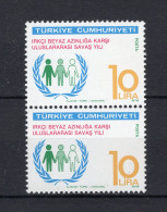TURKIJE Yt. 2230 MNH  2 St. 1978 - Unused Stamps