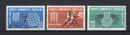 TURKIJE Yt. 1647/1649 MNH 1963 - Unused Stamps