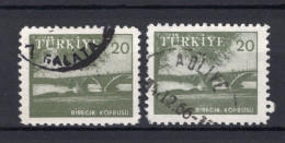 TURKIJE Yt. 1434° Gestempeld 1959-1960 - Oblitérés