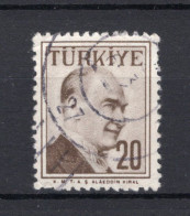 TURKIJE Yt. 1397° Gestempeld 1957-1958 - Usati