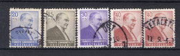 TURKIJE Yt. 1275/1278° Gestempeld 1955-1956 - Used Stamps