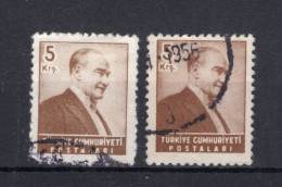 TURKIJE Yt. 1271° Gestempeld 1955-1956 - Oblitérés