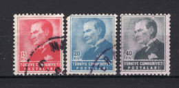 TURKIJE Yt. 1222/1224° Gestempeld 1955 - Used Stamps