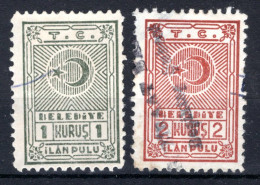 TURKIJE Revenue Tax Stamp ° Gestempeld 1930 - Usados