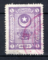 TURKIJE Revenue Tax Stamp ° Gestempeld 1925 - Gebraucht
