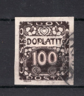 TSJECHOSLOVAKIJE Yt. T9° Gestempeld Portzegel 1919-1922 - Postage Due