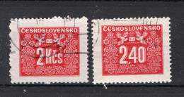 TSJECHOSLOVAKIJE Yt. T74/75° Gestempeld Portzegel 1946-1948 - Portomarken