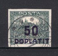 TSJECHOSLOVAKIJE Yt. T16° Gestempeld Portzegel 1922-1923 - Strafport