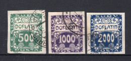 TSJECHOSLOVAKIJE Yt. T12/14° Gestempeld Portzegel 1919-1922 - Impuestos