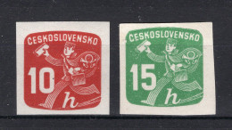 TSJECHOSLOVAKIJE Yt. J26/27 MH Dagblad Zegel 1945 - Newspaper Stamps