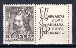 TSJECHOSLOVAKIJE Yt. 467 MNH** 1948 - Unused Stamps