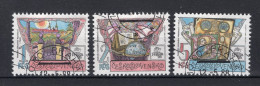 TSJECHOSLOVAKIJE Yt. 2767/2769° Gestempeld 1988 - Used Stamps