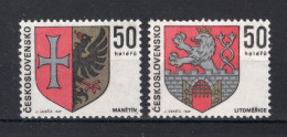 TSJECHOSLOVAKIJE Yt. 1750/1751 MH 1969 - Unused Stamps