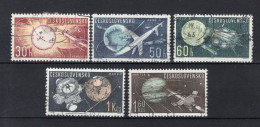 TSJECHOSLOVAKIJE Yt. 1268/1272° Gestempeld 1963 - Used Stamps