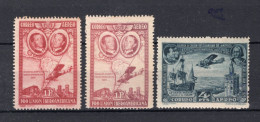 SPANJE Yt. PA81/83 MH Luchtpost 1930 - Unused Stamps