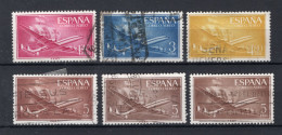 SPANJE Yt. PA271/274° Gestempeld Luchtpost 1955-1956 - Used Stamps