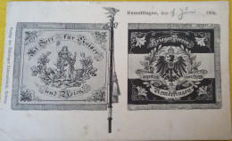 Remelfingen Remelach 2  Wappen  Postalisch Gelaufen 1906 Schwarz/weiß - Sonstige & Ohne Zuordnung