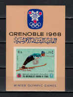 Yemen Kingdom 1968 Olympic Games Grenoble S/s MNH - Invierno 1968: Grenoble