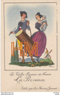 CPA Theme   Publicité Farines Jammet - La Provence - Werbepostkarten