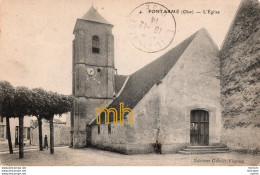 C P A  60  - PONTARME  -  L'église - Andere & Zonder Classificatie