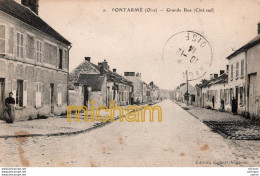 C P A  60  - PONTARME  -  Grande Rue ( Coté Sud ) - Andere & Zonder Classificatie