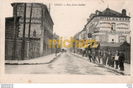 C P A  60  - CREIL  -  Rue Jules Juillet - Creil