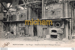 C P A  60  -  MONTATAIRE  -  Les Forges  -   Chaufferie Du Central  D'énergie  électrique - Montataire
